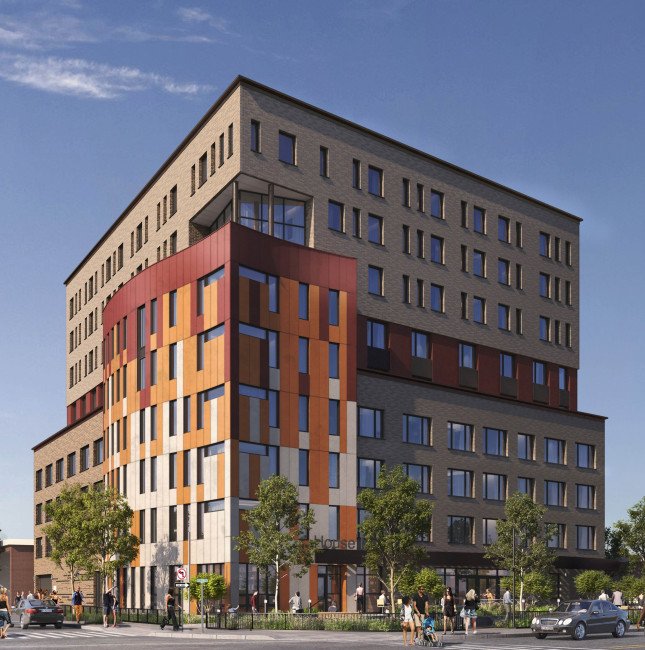 A rendering of 21-20 Nameoke Avenue in Far Rockaway, Queens.